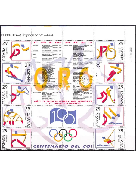 Espagne, n° 2916 à 2925, collection timbres Europe