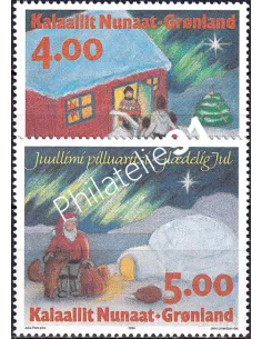 Groenland, n° 242 à 243 neufs, collection timbres Europe