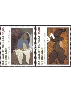 Groenland, n° 290 à 291 neufs, collection timbres Europe