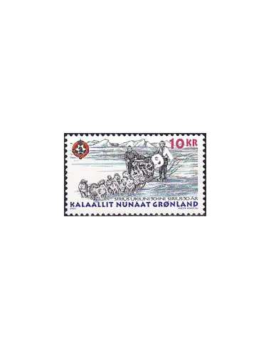 Groenland, n° 325 neuf, collection timbres Europe