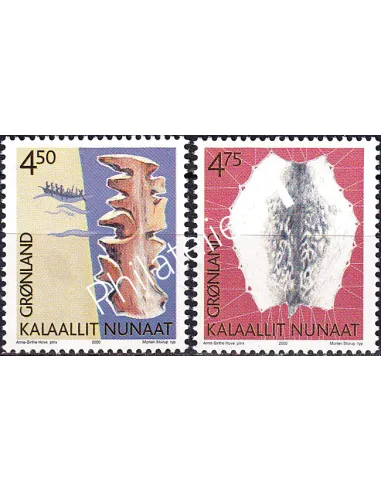 Groenland, n° 330 à 331 neufs, collection timbres Europe