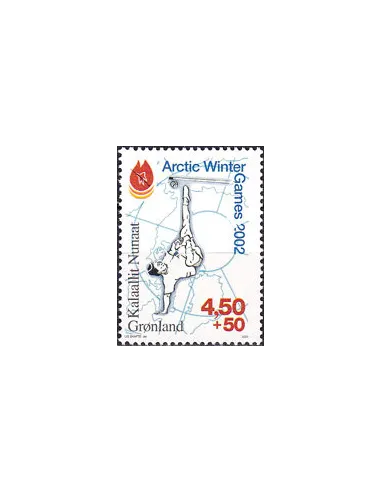 Groenland, n° 344 neuf, collection timbres Europe