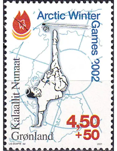 Groenland, n° 344 neuf, collection timbres Europe