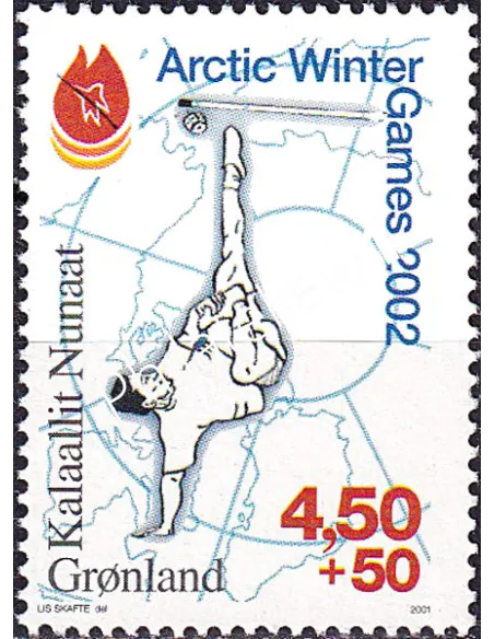 Groenland, n° 344 neuf, collection timbres Europe