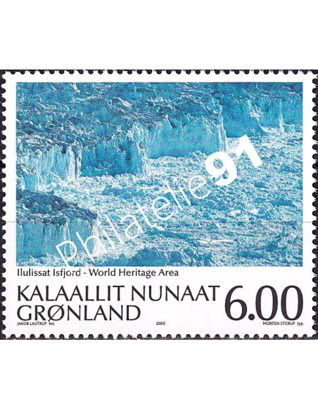 Groenland, n° 419 neuf, collection timbres Europe