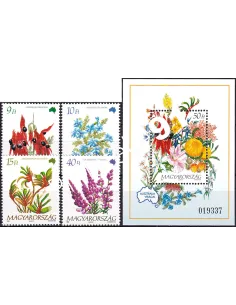 Hongrie, n° 3393 à 3396 + BF n° 223 neufs, collection timbres Europe