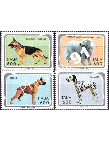 Italie n° 2047 à 2050, collection timbres d'Europe