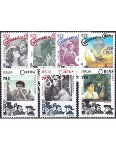 Italie n° 2136 à 2139 + n° 2186 à 2188, collection timbres d'Europe