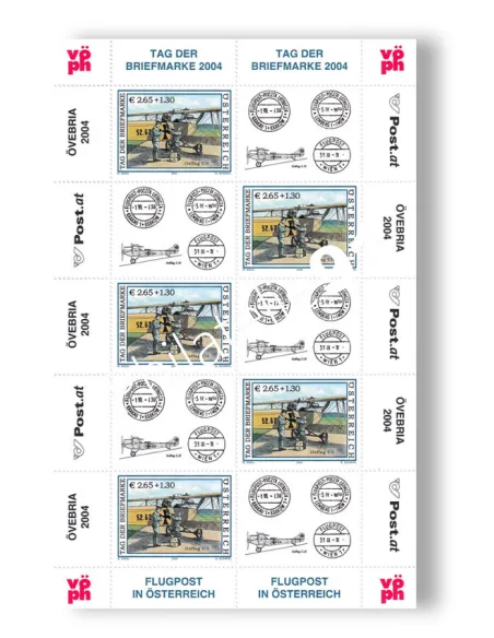 AUTRICHE, Feuille de timbres n° 2316 neufs, collection timbres Europe