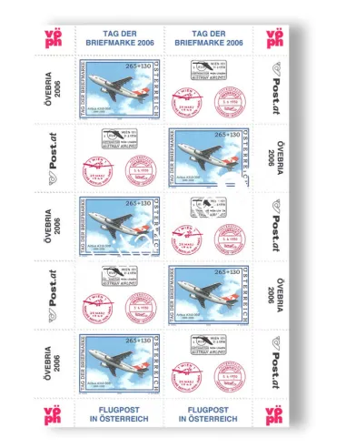 AUTRICHE, Feuille de timbres n° 2433 neufs, collection timbres Europe