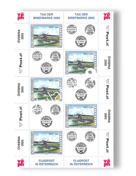AUTRICHE, Feuille de timbres n° 2366 neufs, collection timbres Europe