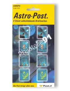 AUTRICHE, Feuille de timbres n° 2373 à 2376 neufs, timbres Europe