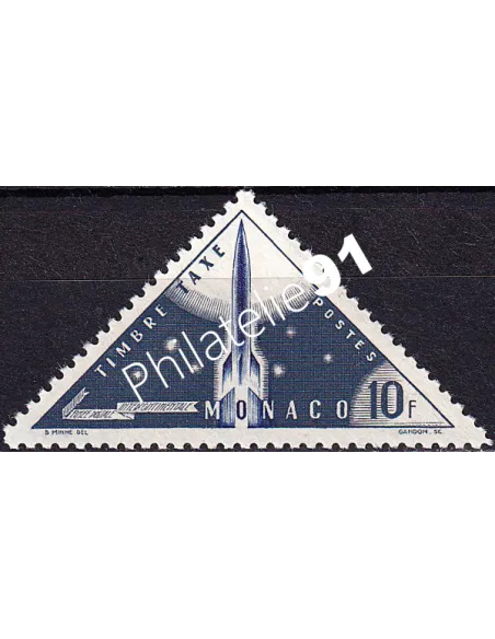 Monaco, timbre-taxe n° 49 neuf, collection timbres Monaco