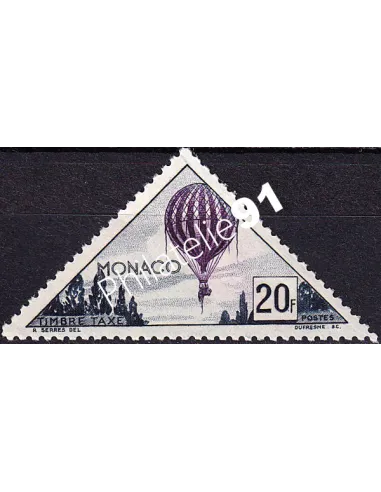 Monaco, timbre-taxe n° 50 neuf, collection timbres Monaco
