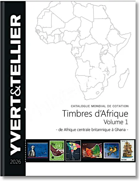 AFRIQUE Volume 1 2026, Timbres des pays d´Afrique, catalogues