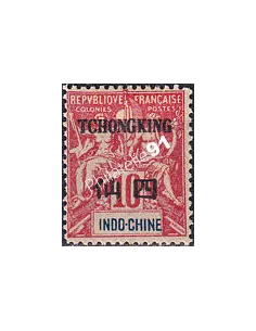 Tch'ong-K'ing, n° 36 charnière, collection timbres Colonies