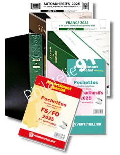 Offre spéciale Jeux FO/FS 2025 + Reliure, jeux Yvert et Tellier 2025