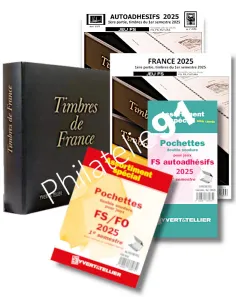 Offre spéciale Jeux FS 2025 + Reliure, jeux Yvert et Tellier 2025