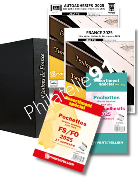 Offre spéciale Jeux FS 2025 + Reliure, jeux Yvert et Tellier 2025