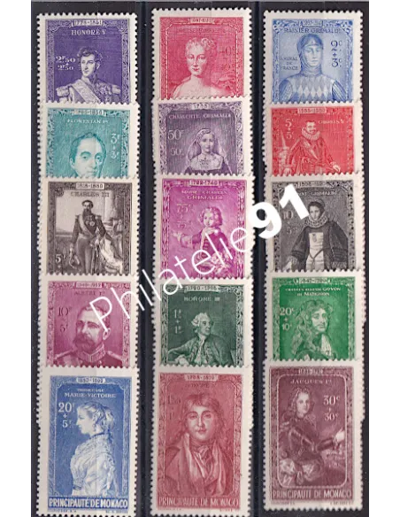 Monaco - Année 1942 - Neuve**