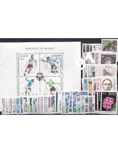 timbres de Monaco - Année complète 1982 - Neuve**