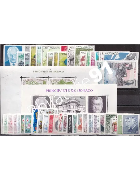 Timbres de Monaco - Année 1987 - Neuve**