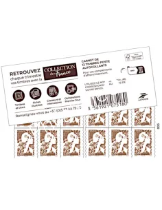 Carnet n° 2529-C1, Marianne de l'Avenir, collection timbres France