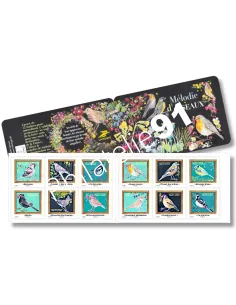Carnet n° 2530, mélodie des oiseaux, timbres de France