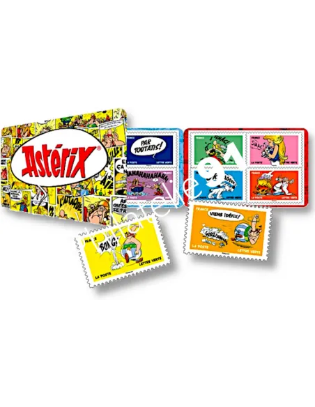 Carnet n° 2542, Astérix, timbres de France