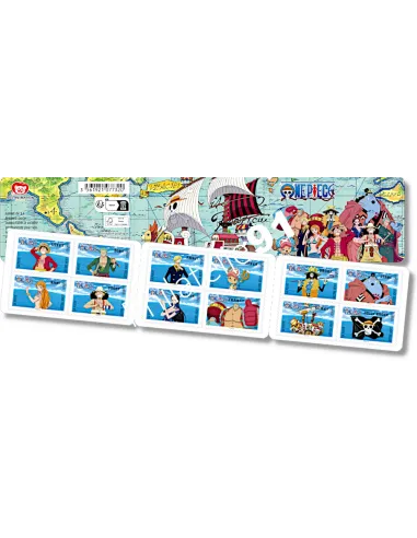 Carnet n° 2564, One Piece, timbres de France