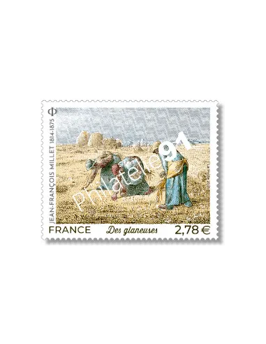 Timbre Jean-François Millet, timbres de France