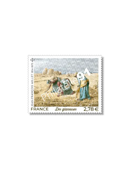 Timbre Jean-François Millet, timbres de France