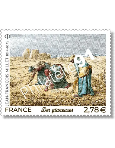 Timbre Jean-François Millet, timbres de France
