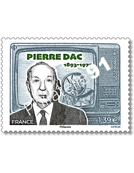 Timbre Pierre Dac, timbres de France