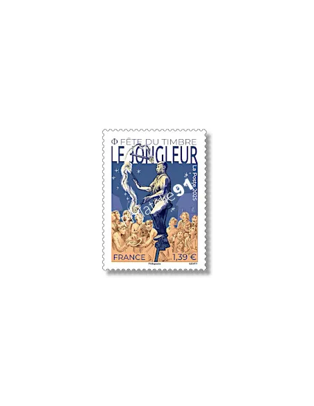 Timbre le jongleur, timbres de France