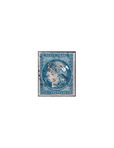 Timbre Classique n° 44B non dentelé oblitéré, timbres France