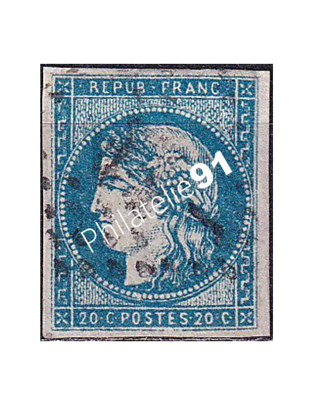 Timbre Classique n° 44B non dentelé oblitéré, timbres France