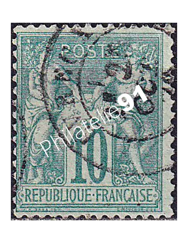 Timbre Classique n° 65 oblitéré, collection timbres France