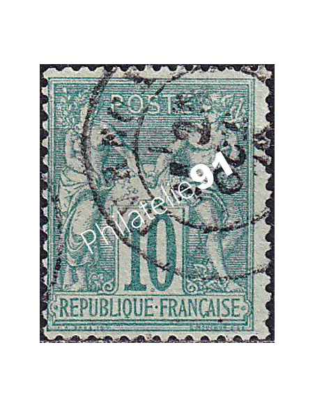 Timbre Classique n° 65 oblitéré, collection timbres France