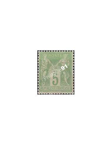Timbre Classique n° 102 charnière, collection timbres France