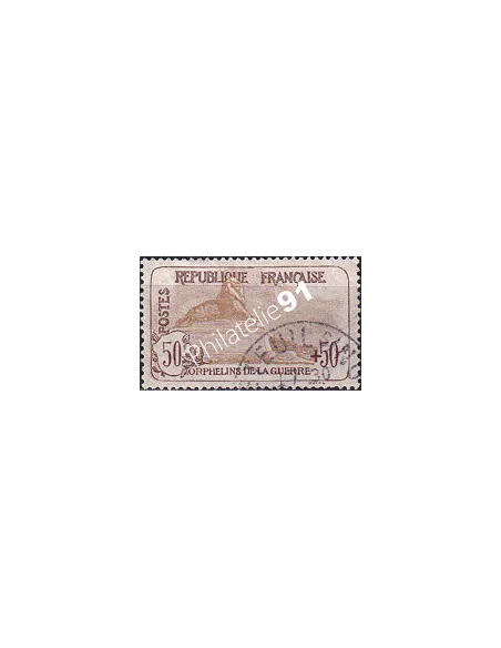 Timbre n° 153 oblitéré, collection timbres France