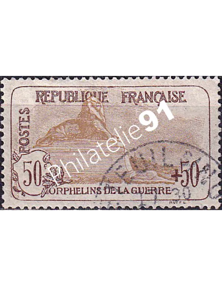 Timbre n° 153 oblitéré, collection timbres France
