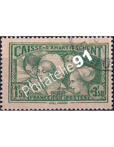 Timbre n° 269 oblitéré, collection timbres de France