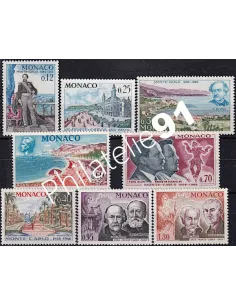 MONACO - n°  690 - 697 -  Centenaire de Monté Carlo