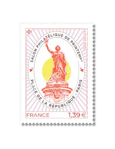 Timbre statue de la République, timbres de France