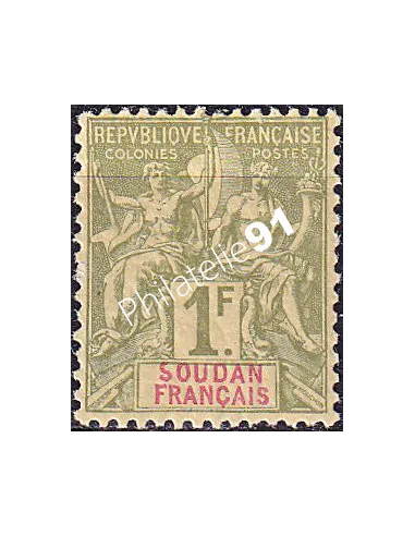 SOUDAN, n° 15 neuf, timbres des colonies françaises