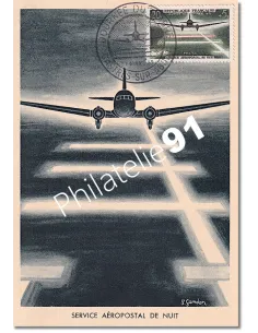 CarteMaximum, Journée du timbre 1959, Collection lettre France