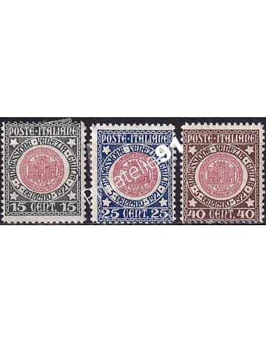 Italie n° 109A à 109C charnière, collection timbres Europe