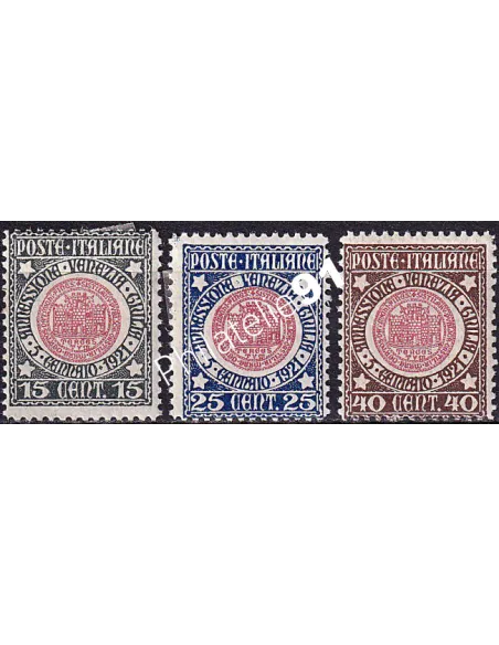 Italie n° 109A à 109C charnière, collection timbres Europe