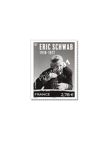 Timbre n° 5878, Eric Schwab, timbres de France